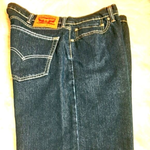 Levi‎  505 Mens  #Jeans Shorts 5 Pocket 38x21 - Picture 1 of 5